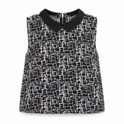 Womens UK Size 10 Boohoo Black Basic Blouse