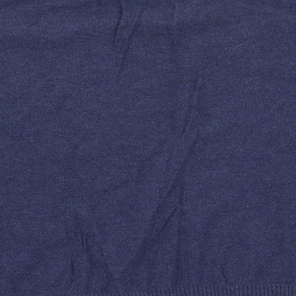 Womens UK Size 14 Newlook Blue Basic T-Shirt