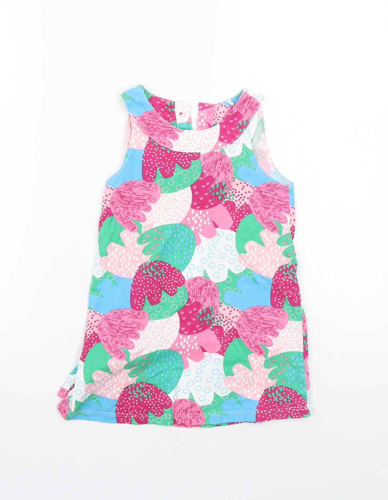 Mini Club Girls Pink Floral  Basic T-Shirt Size 4-5 Years