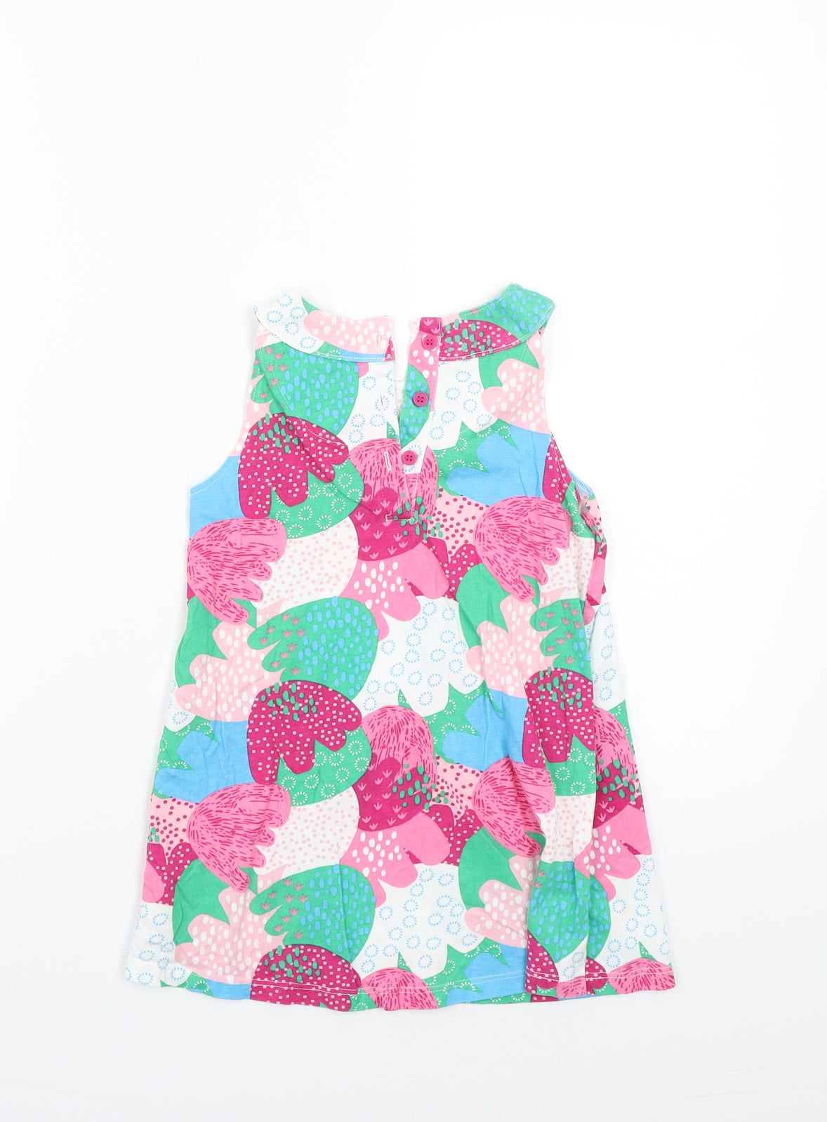 Mini Club Girls Pink Floral  Basic T-Shirt Size 4-5 Years