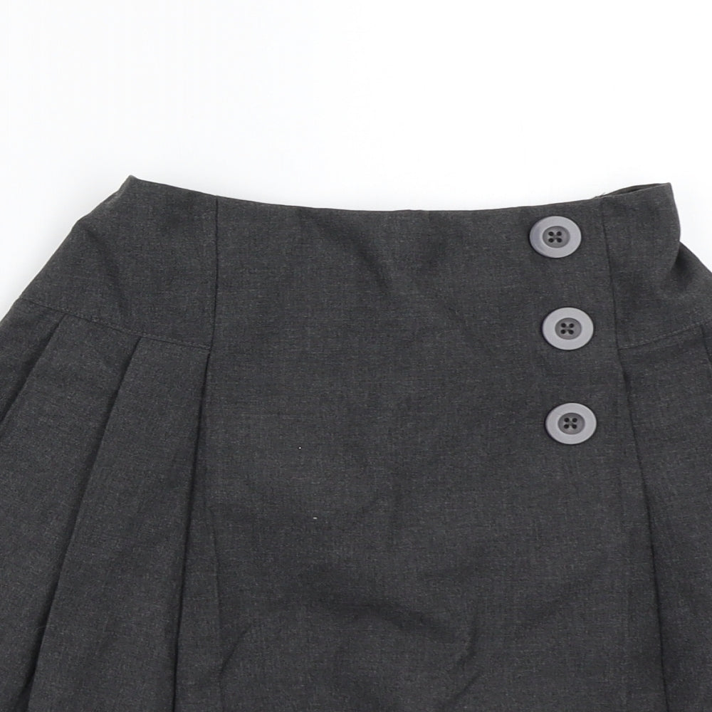 George Girls Grey   A-Line Skirt Size 10-11 Years