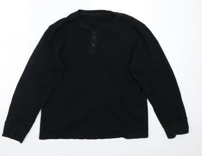 George Mens Black   Pullover Jumper Size S