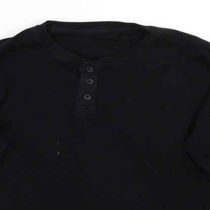 George Mens Black   Pullover Jumper Size S