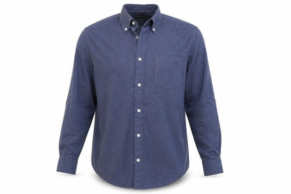 Mens UK Size M Primark Blue  Button-Up Long Sleeve Casual Shirt