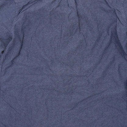Primark Mens Blue    Button-Up Size M