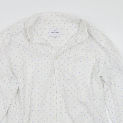 Peter Werth Mens     Button-Up Size XL