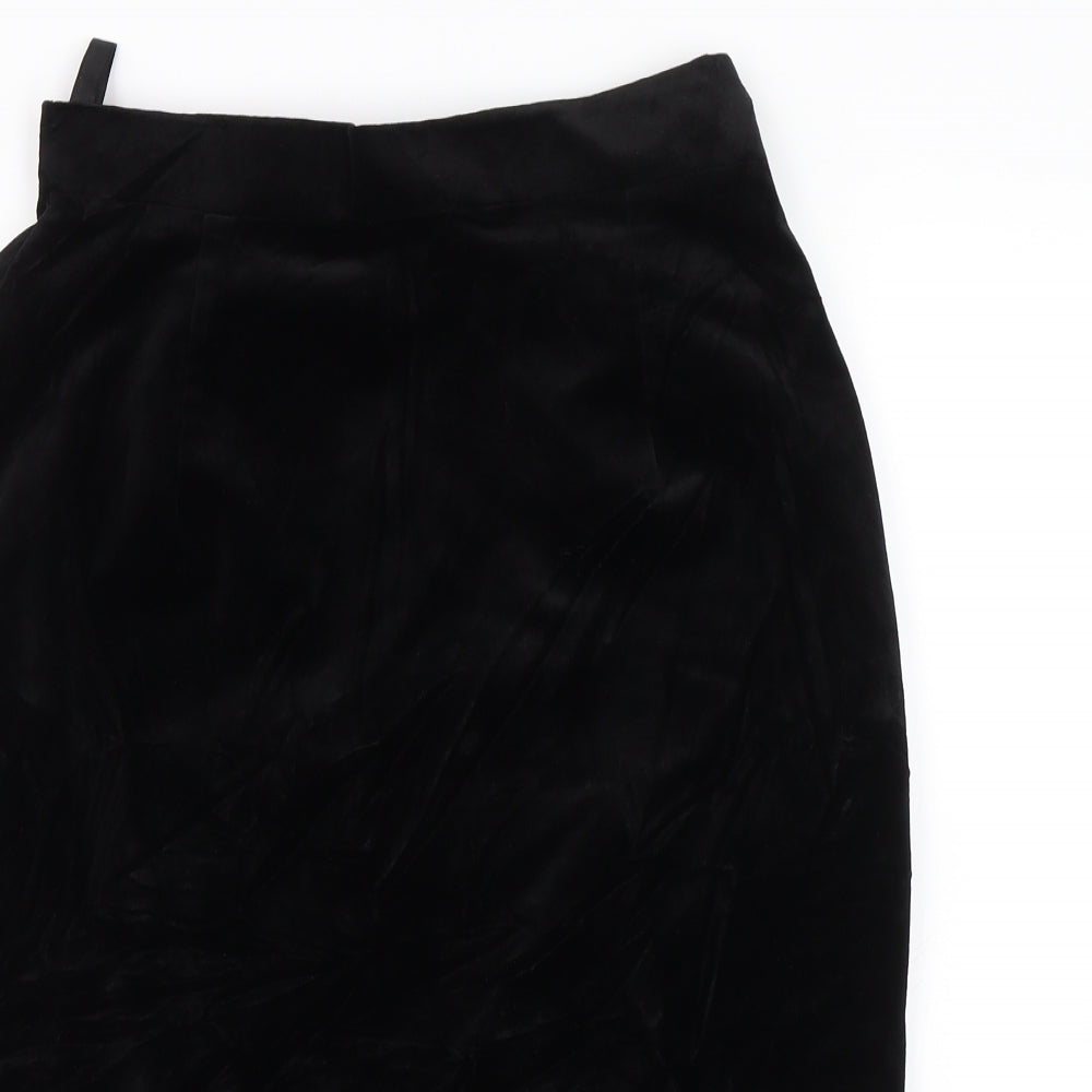 Opera Womens Black   Straight & Pencil Skirt Size 12