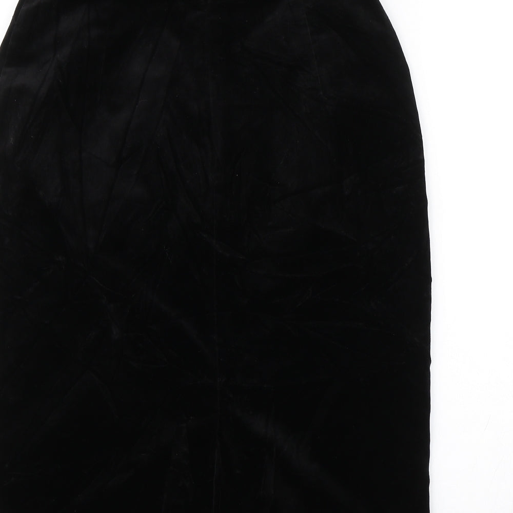 Opera Womens Black   Straight & Pencil Skirt Size 12