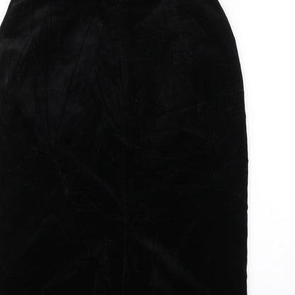 Opera Womens Black   Straight & Pencil Skirt Size 12