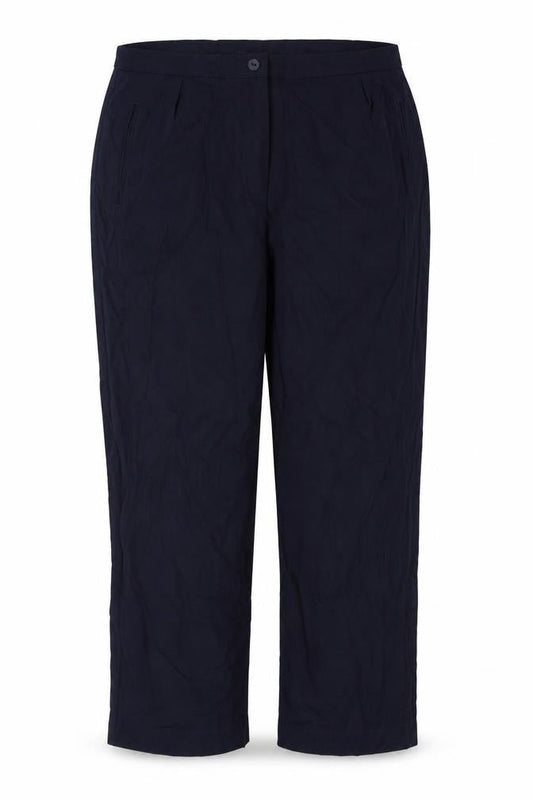 Womens UK Size 16 Berkertex Regular Fit Dress Pants Blue Trousers