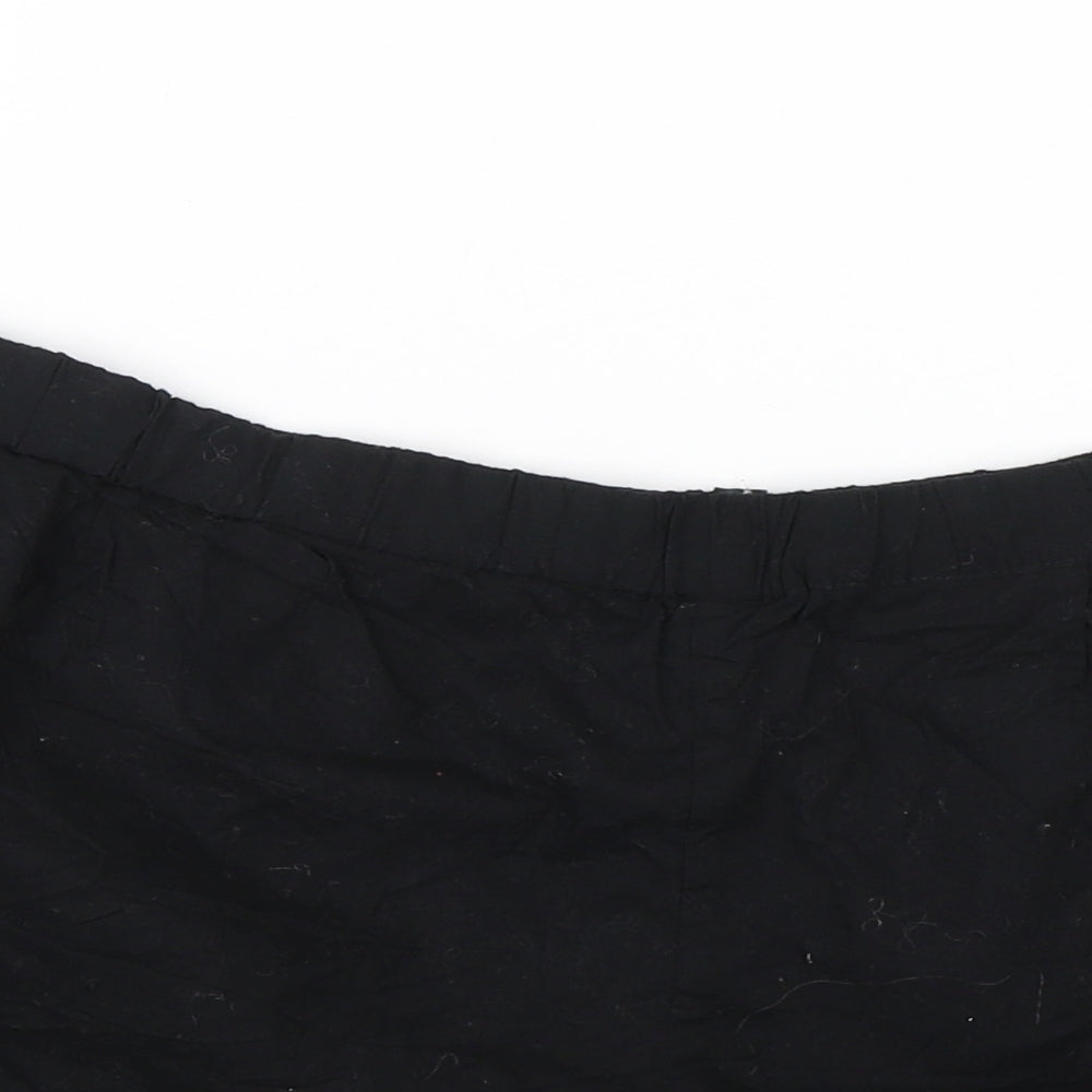 Topshop Womens Black   Hot Pants Shorts Size S