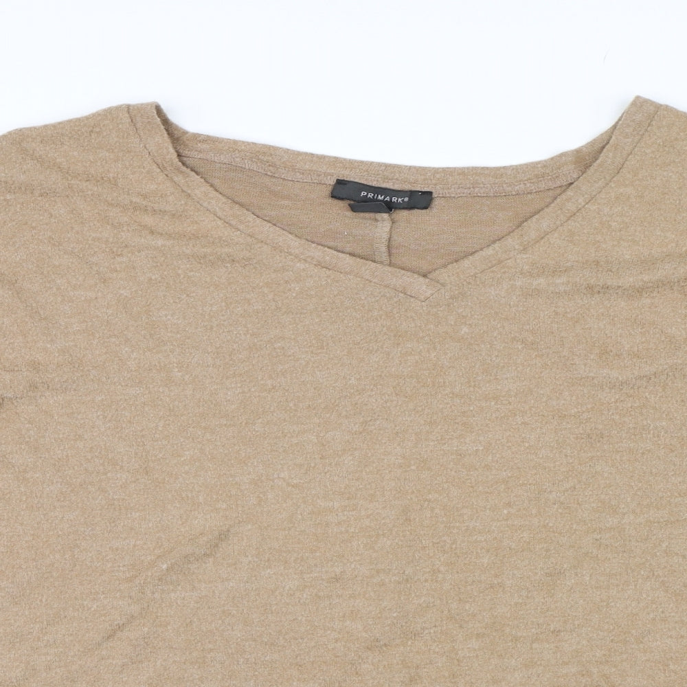 Primark Womens Brown   Pullover Jumper Size M