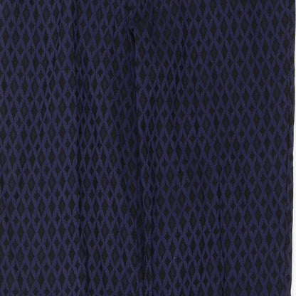 Mario Serrani Womens Blue   Trousers  Size 4 L26 in