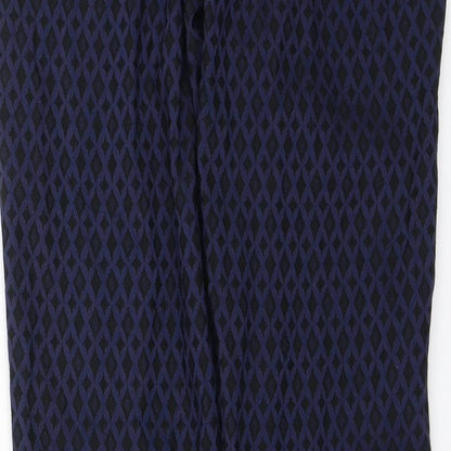 Mario Serrani Womens Blue   Trousers  Size 4 L26 in