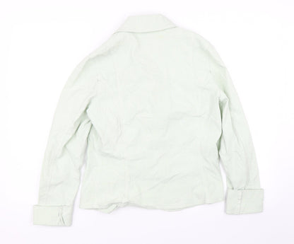 Womens UK Size 14 Per Una Green Jacket