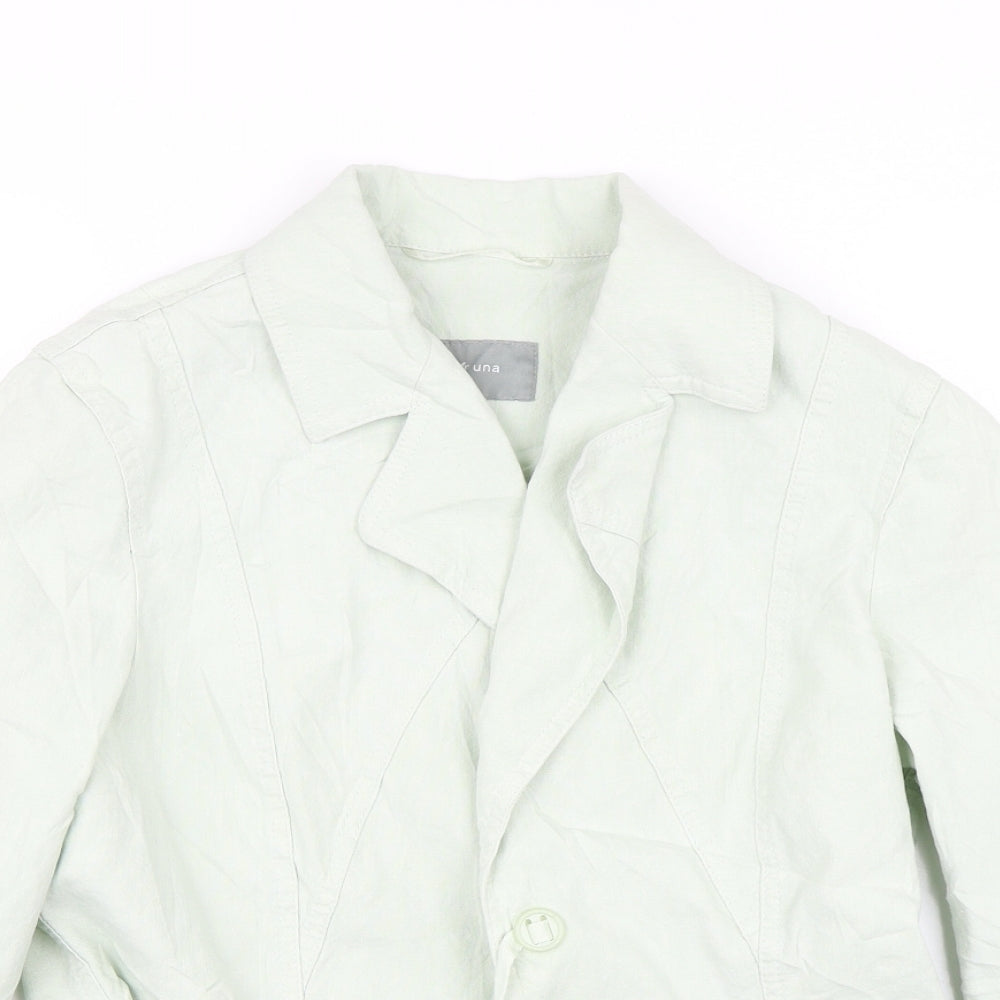 Womens UK Size 14 Per Una Green Jacket