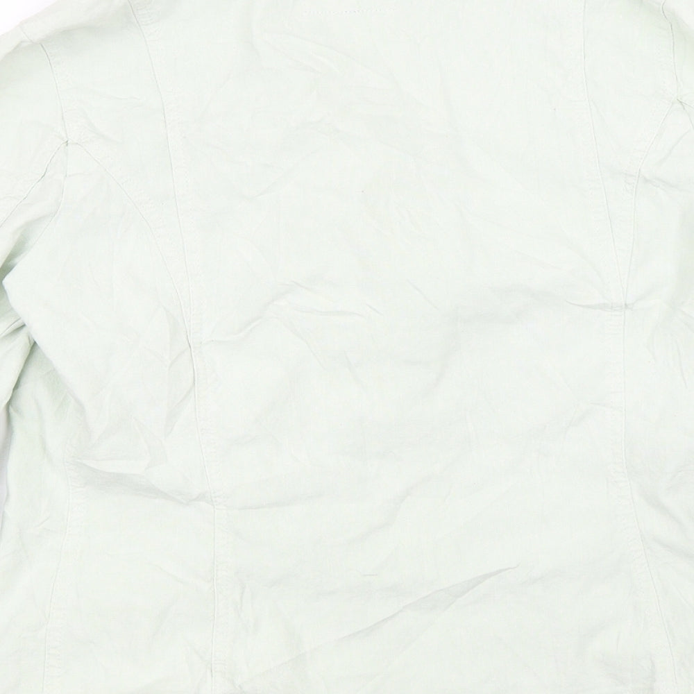 Womens UK Size 14 Per Una Green Jacket