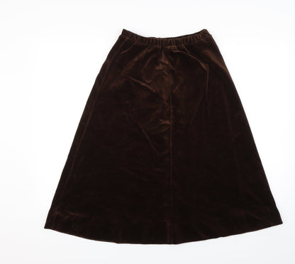 Butte Knit Womens Brown   Swing Skirt Size 14