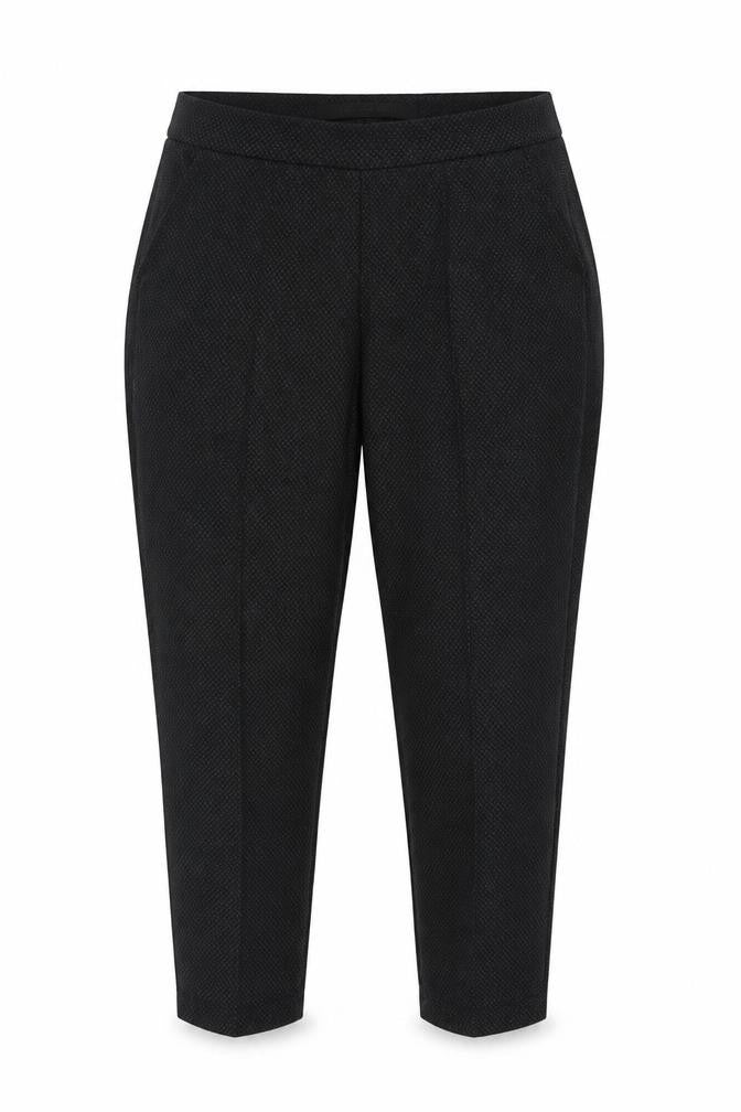 Womens UK Size 12 Preworn Regular Fit  Black Trousers