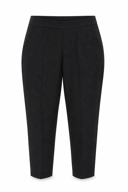 Womens UK Size 12 Preworn Regular Fit  Black Trousers