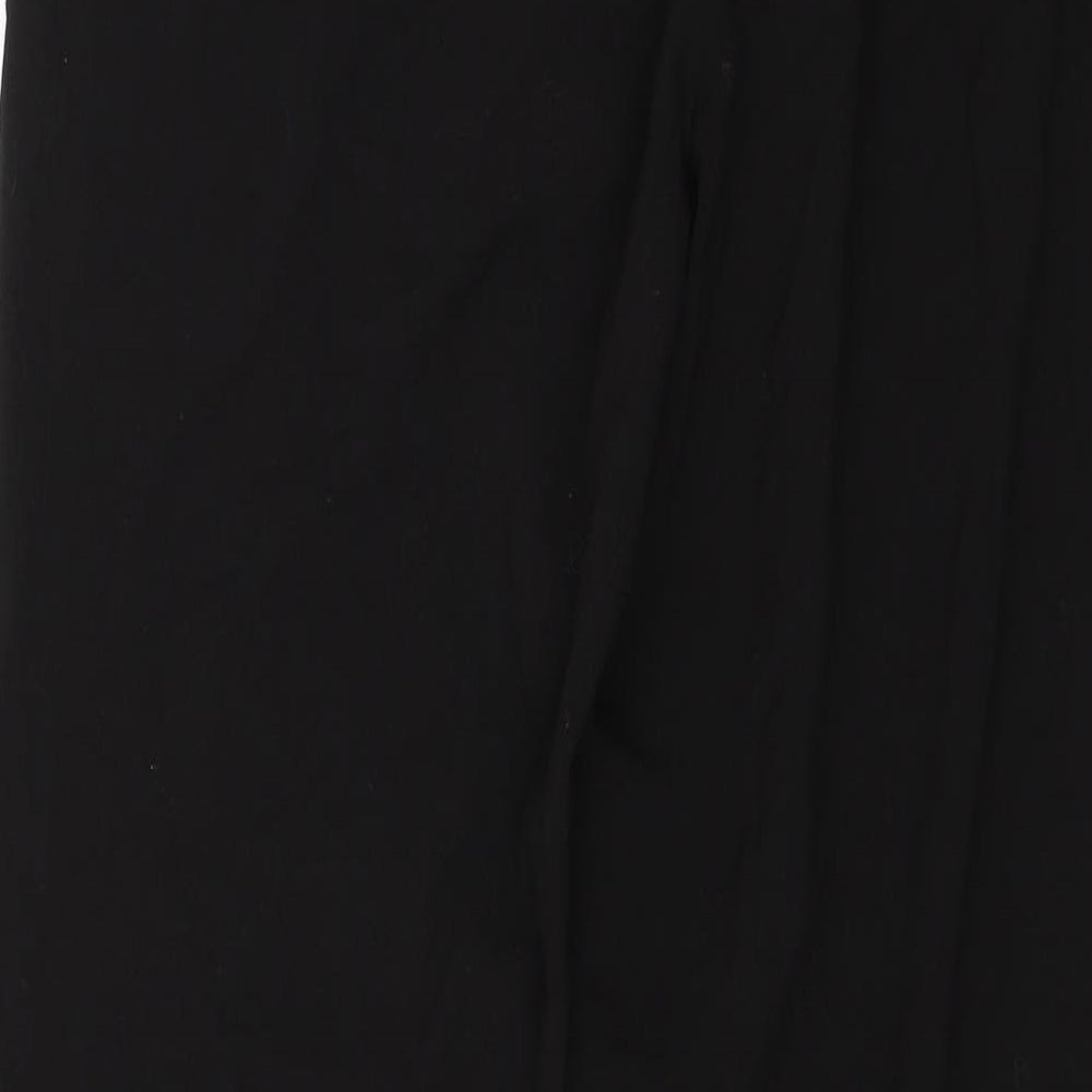 Larry Levine Womens Black   Dress Pants Trousers Size 8 L29 in