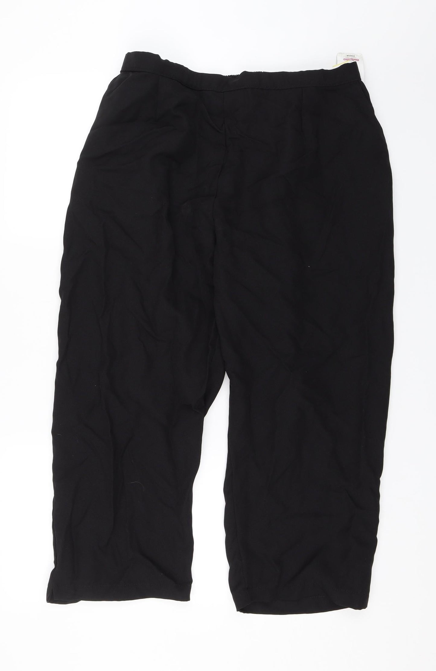 Body Wise Womens Black   Dress Pants Trousers Size 24 L22 in