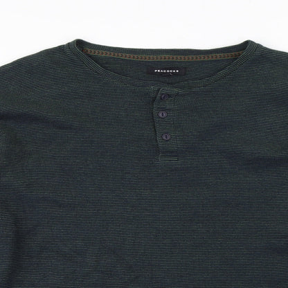 Womens UK Size XL Peacocks Green Pullover Jumper