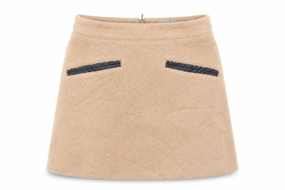 ASOS Womens Beige   Mini Skirt Size 10