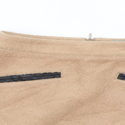 ASOS Womens Beige   Mini Skirt Size 10