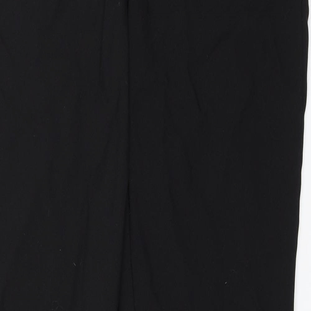 George Womens Black   Dress Pants Trousers Size 8 L28 in