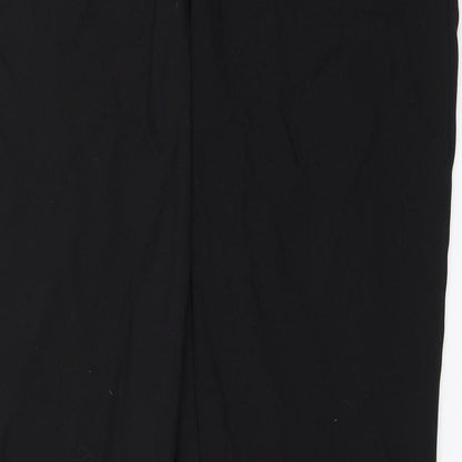 George Womens Black   Dress Pants Trousers Size 8 L28 in