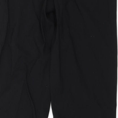 George Womens Black   Dress Pants Trousers Size 8 L28 in