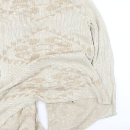 Palmer Heritage Womens Beige   Jacket Coatigan Size S