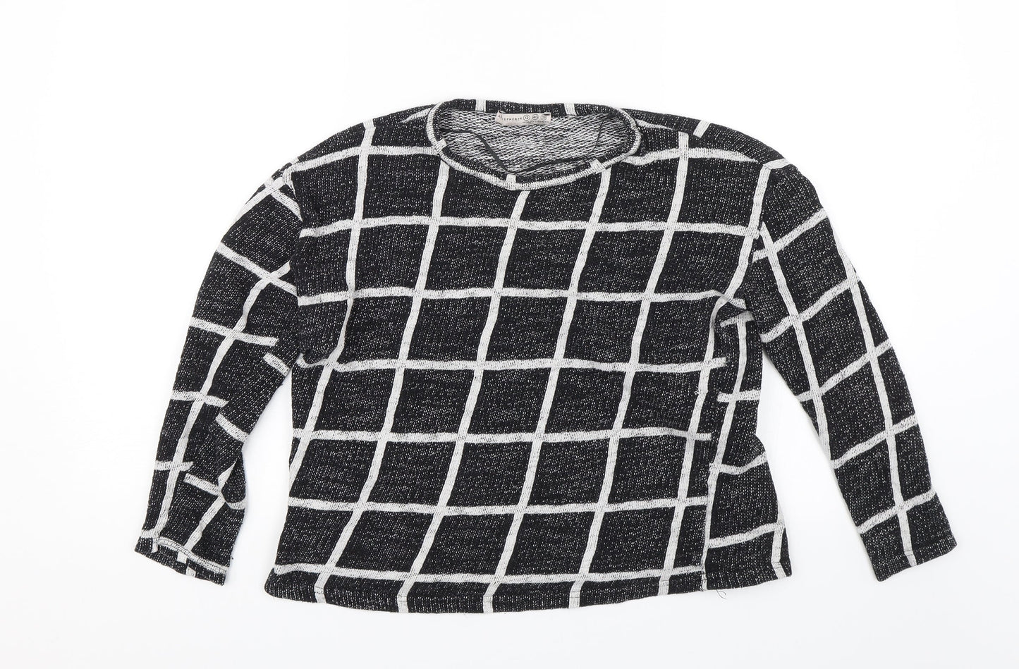 Womens UK Size 12 Atmosphere Black Basic Blouse