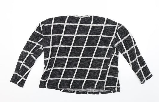 Womens UK Size 12 Atmosphere Black Basic Blouse