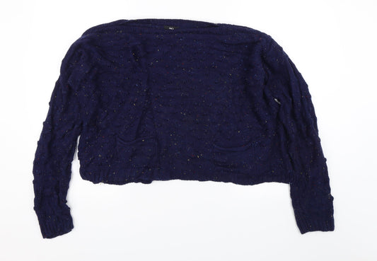 Womens UK Size L M&Co Blue Pullover Jumper