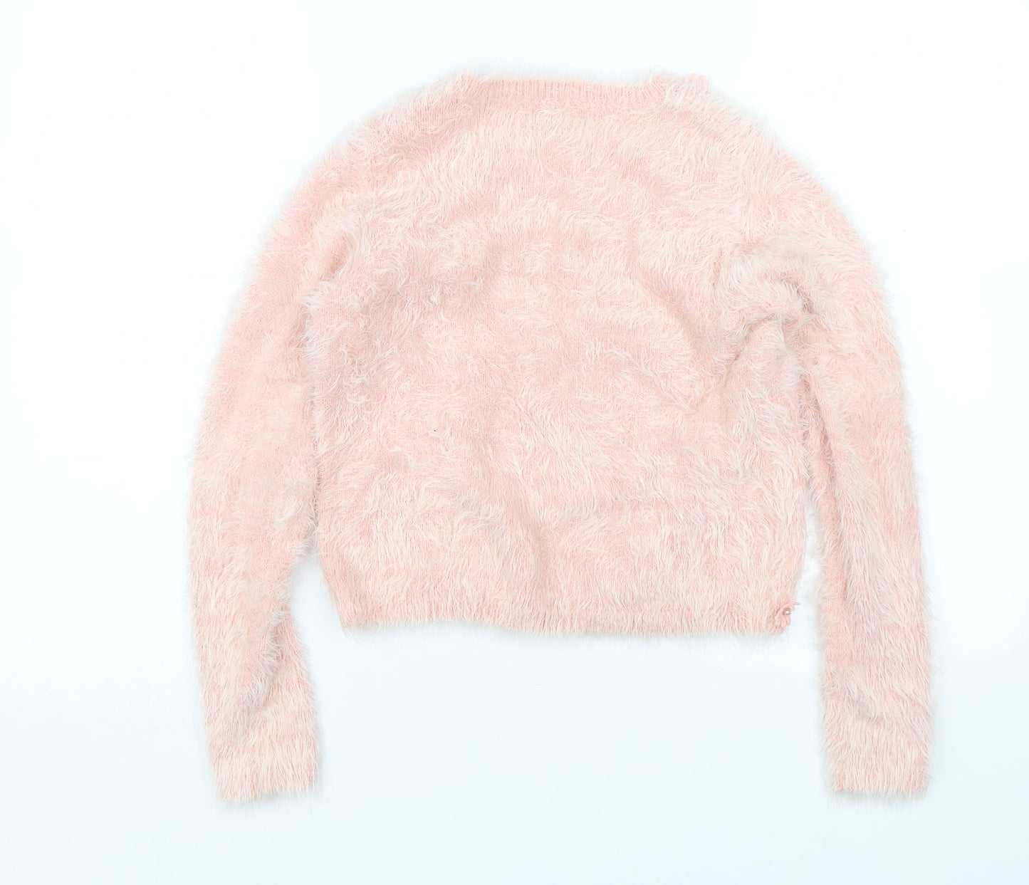 Yumi Girls Pink   Pullover Jumper Size 13-14 Years