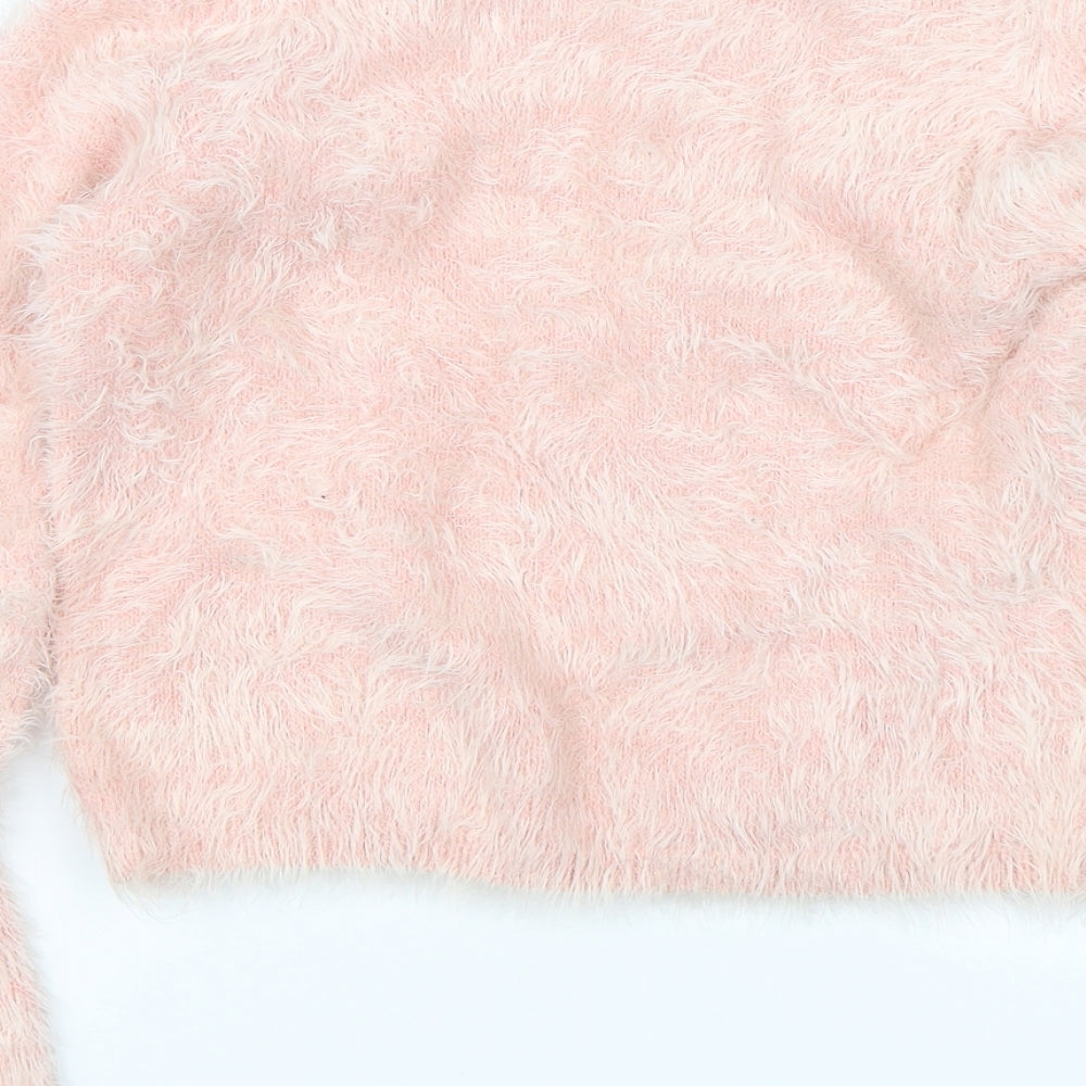 Yumi Girls Pink   Pullover Jumper Size 13-14 Years