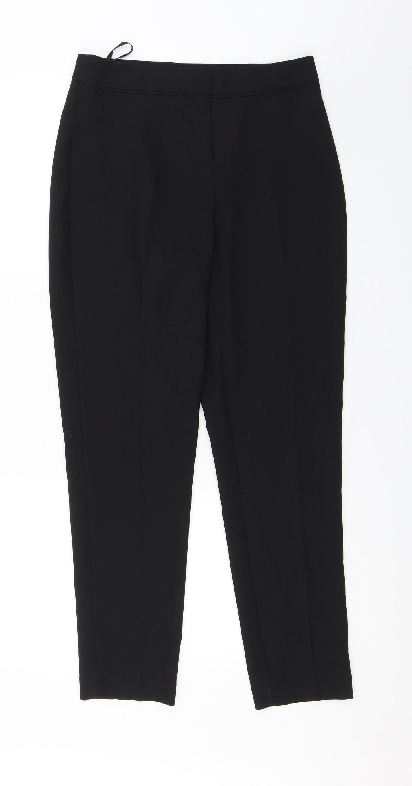 F&F Womens Black   Dress Pants Trousers Size 8 L24 in