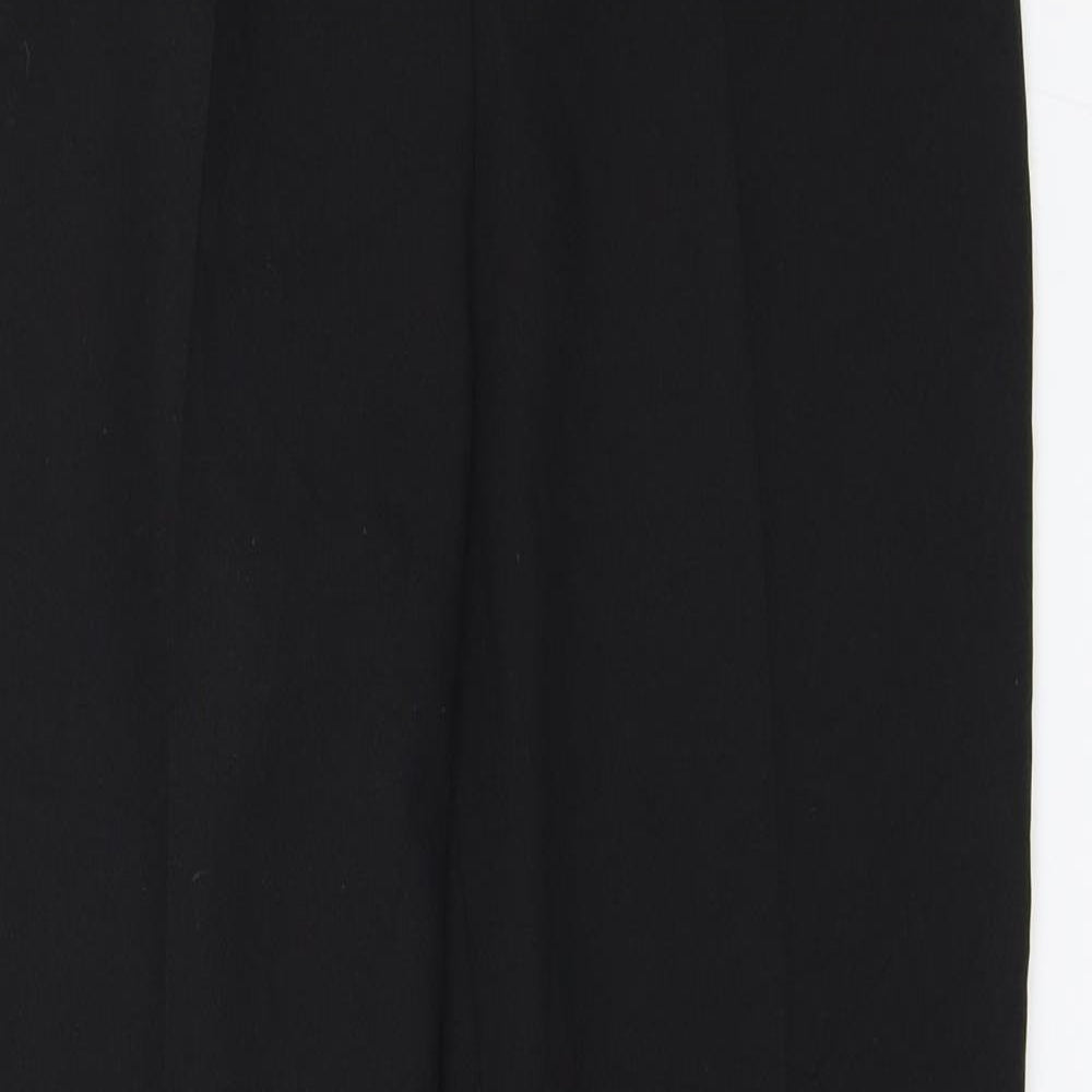 F&F Womens Black   Dress Pants Trousers Size 8 L24 in