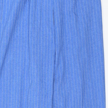 Womens UK Size 16 Daxon Regular Fit Capri Blue Trousers