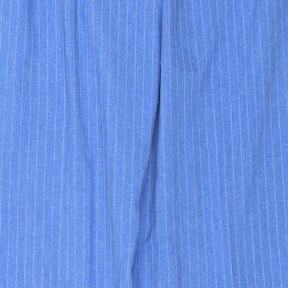 Womens UK Size 16 Daxon Regular Fit Capri Blue Trousers