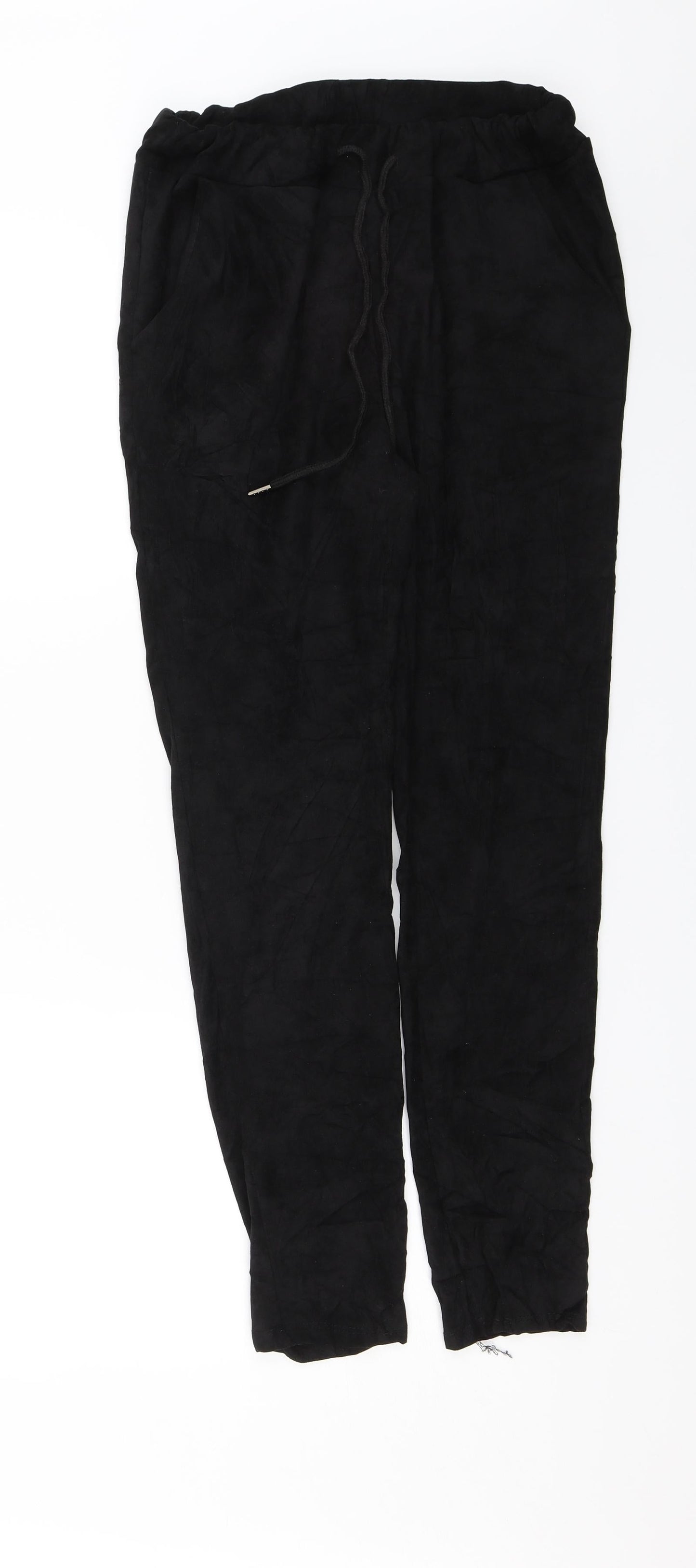 Womens UK Size 28 in Preworn Regular Fit  Black Trousers