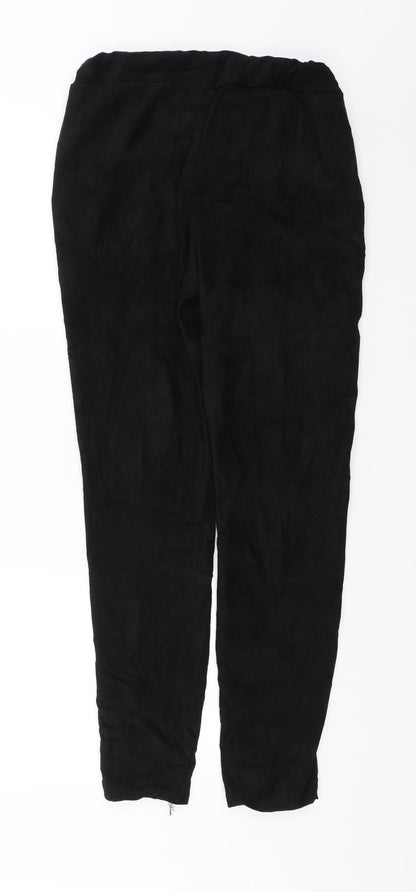 Womens UK Size 28 in Preworn Regular Fit  Black Trousers