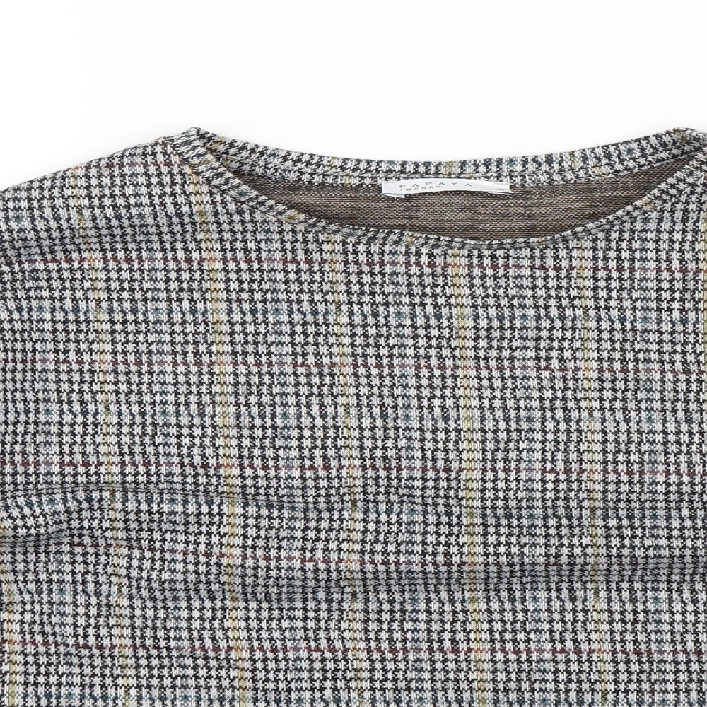 Papaya Womens Black   Basic Blouse Size 10