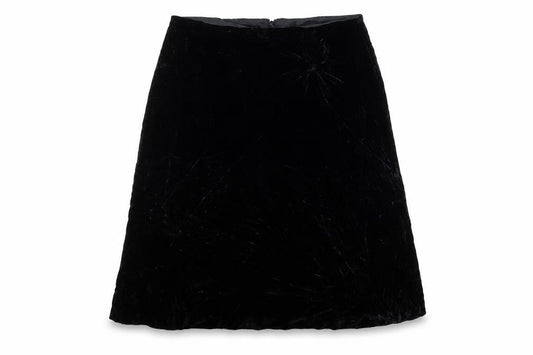Turnover Womens Black   Swing Skirt Size 10