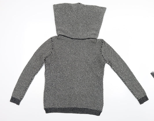 Womens UK Size S Wallis Grey Pullover Jumper