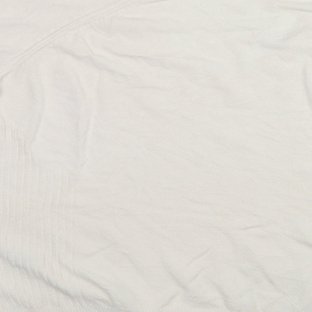 Womens UK Size 18 Marks and Spencer White Pullover Jumper