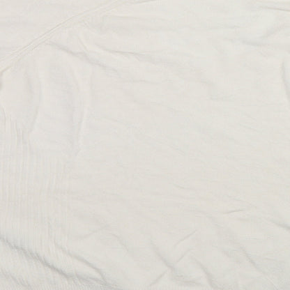 Womens UK Size 18 Marks and Spencer White Pullover Jumper
