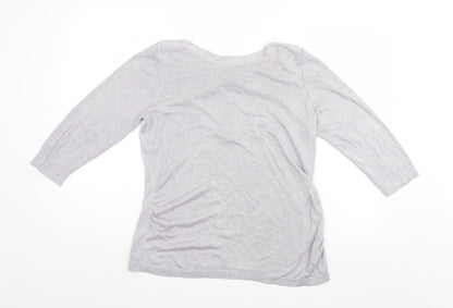 Womens UK Size L Coast Grey Pullover Jumper